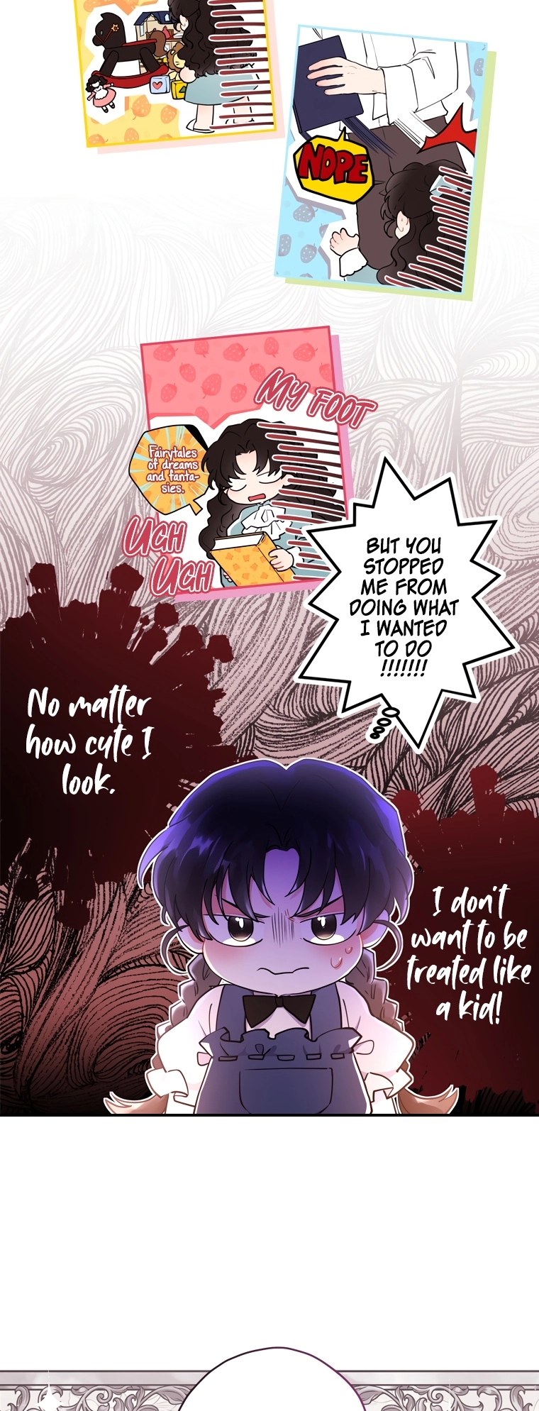 Read The Male Lead's Little Lion Daughter EN Manga Online