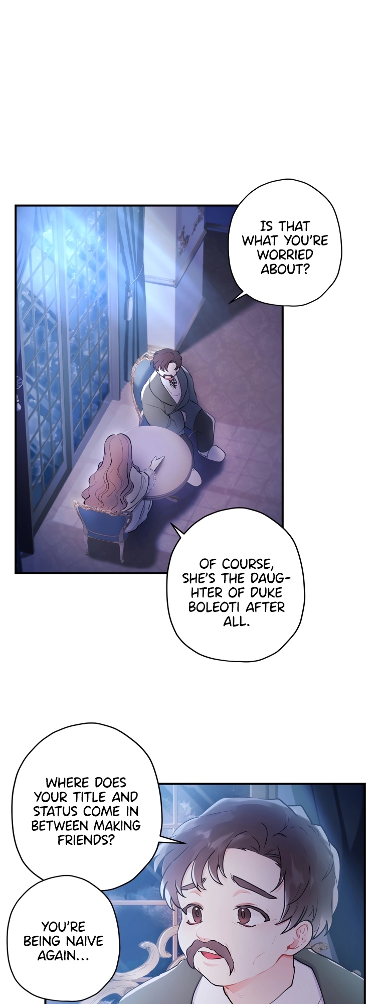 Read The Male Lead's Little Lion Daughter EN Manga Online