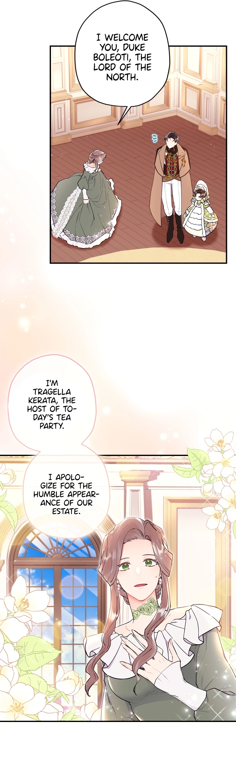 Read The Male Lead's Little Lion Daughter EN Manga Online
