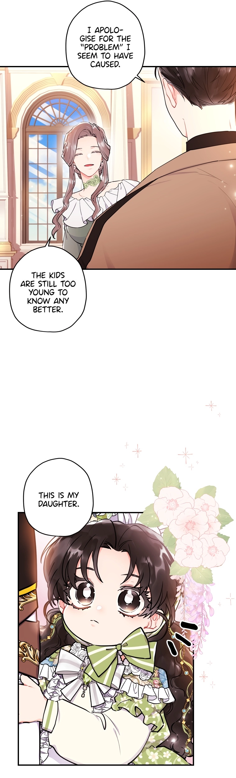 Read The Male Lead's Little Lion Daughter EN Manga Online