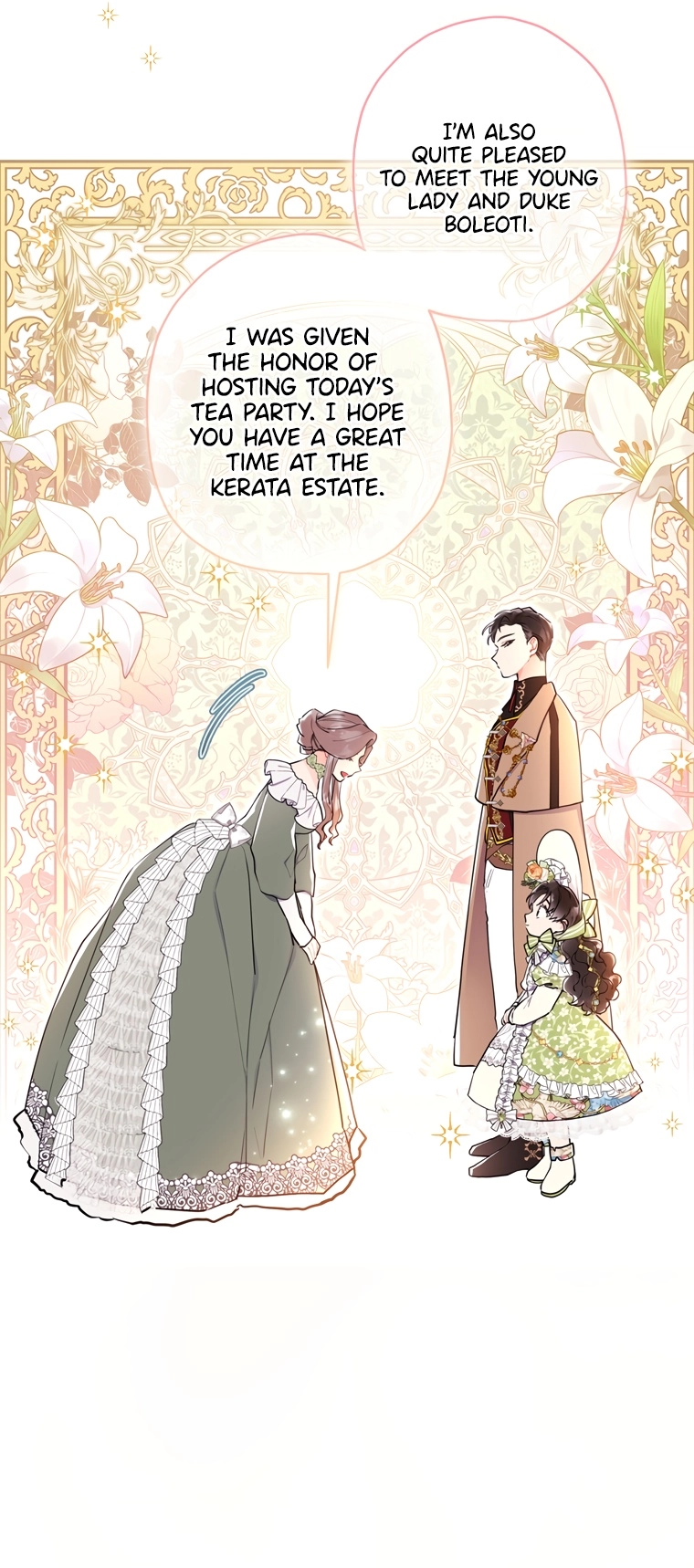 Read The Male Lead's Little Lion Daughter EN Manga Online