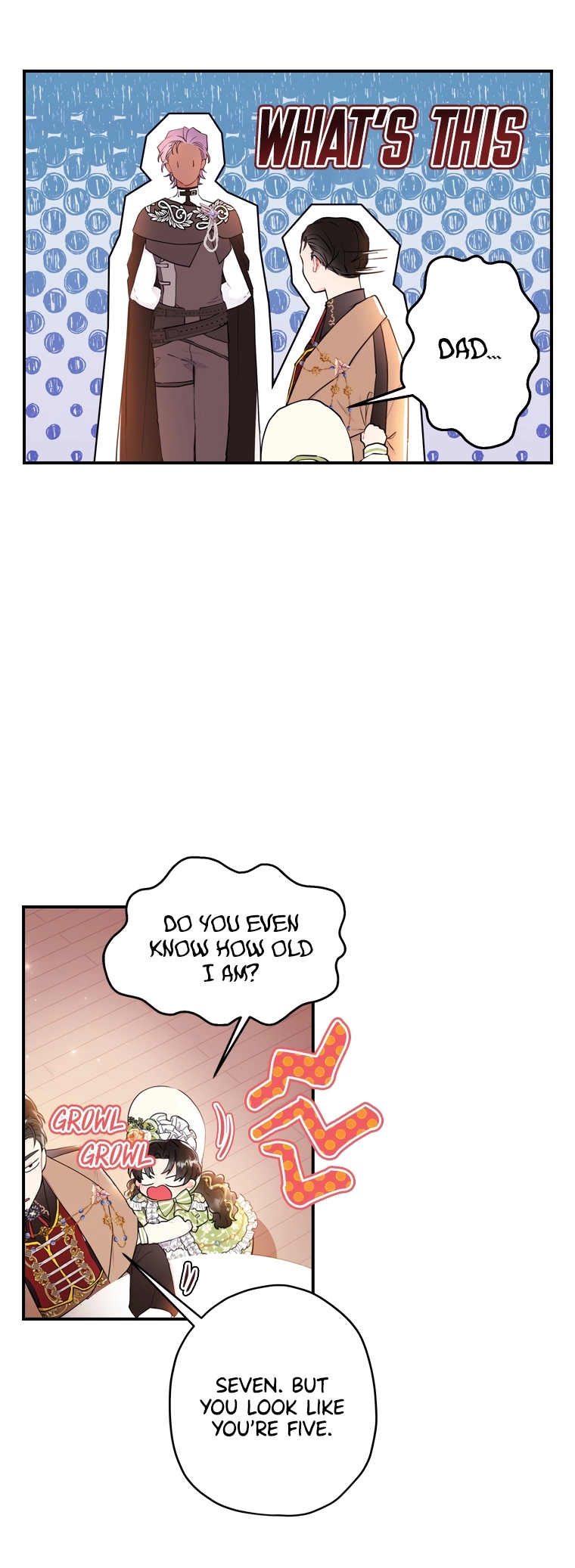 Read The Male Lead's Little Lion Daughter EN Manga Online