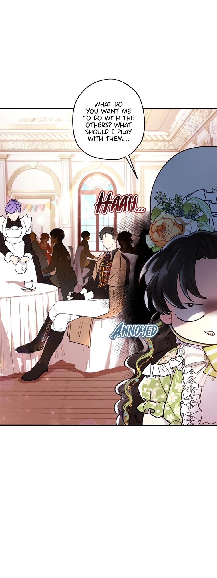 Read The Male Lead's Little Lion Daughter EN Manga Online