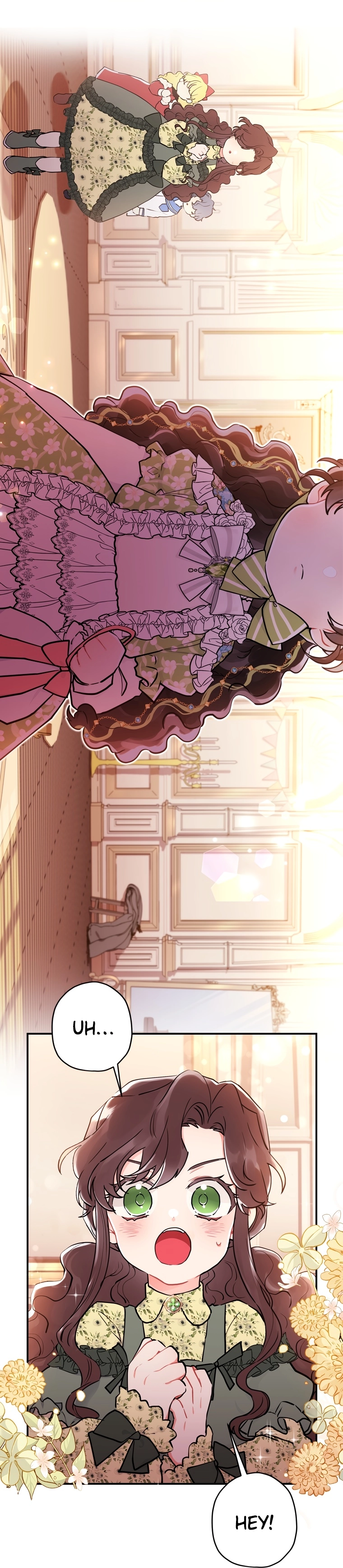 Read The Male Lead's Little Lion Daughter EN Manga Online