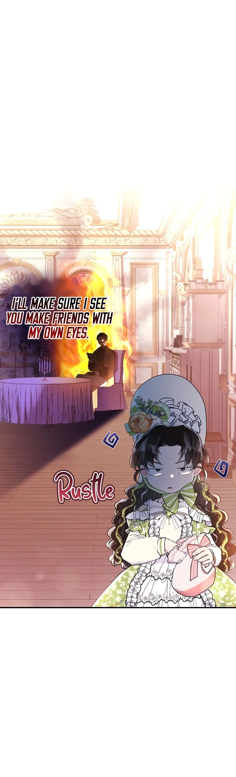 Read The Male Lead's Little Lion Daughter EN Manga Online