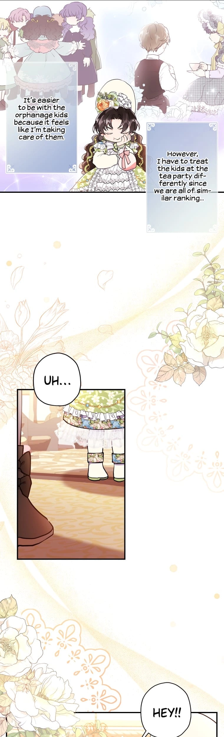 Read The Male Lead's Little Lion Daughter EN Manga Online