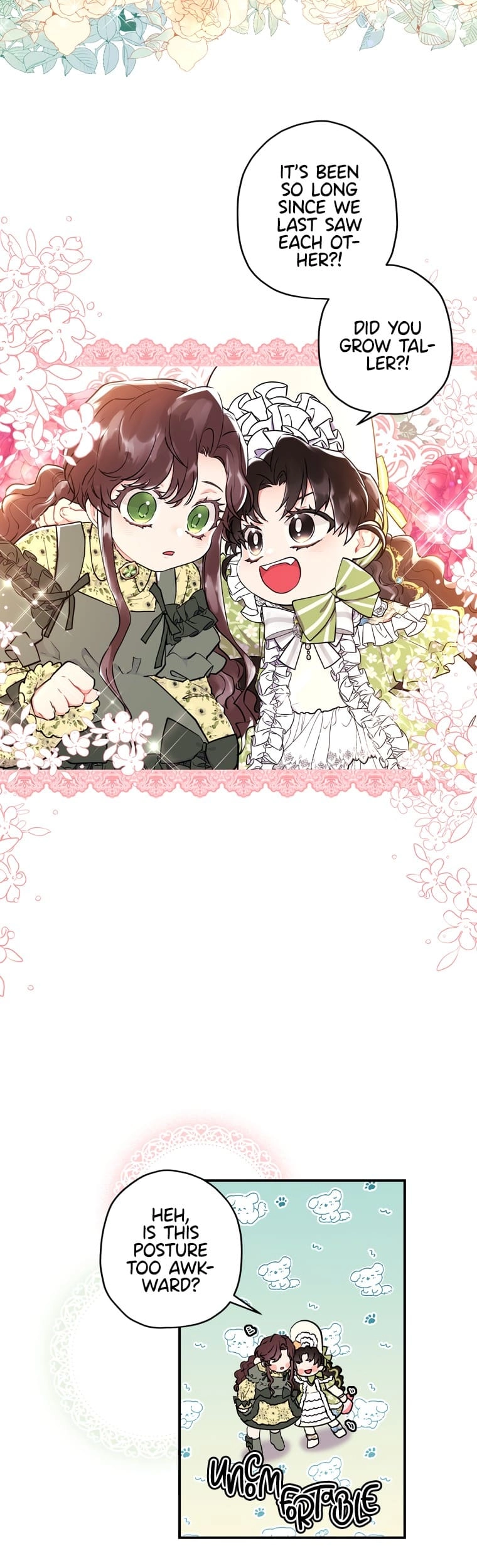 Read The Male Lead's Little Lion Daughter EN Manga Online