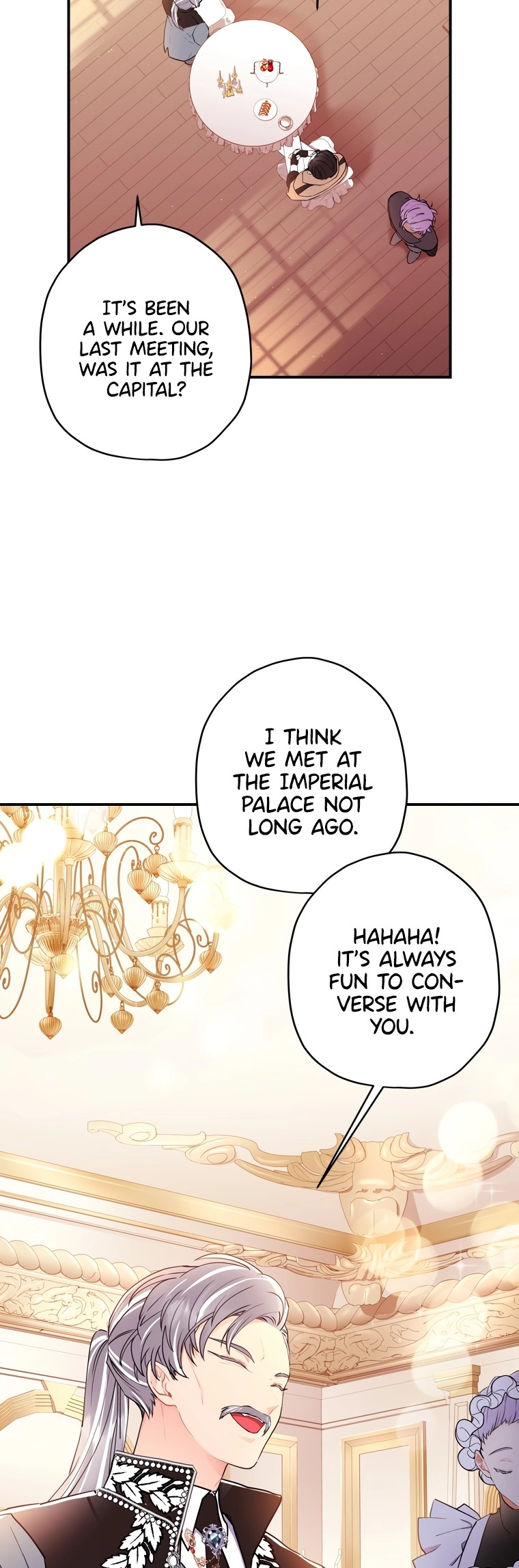 Read The Male Lead's Little Lion Daughter EN Manga Online