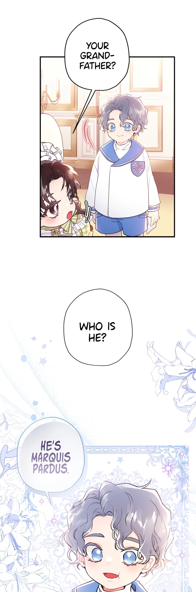Read The Male Lead's Little Lion Daughter EN Manga Online