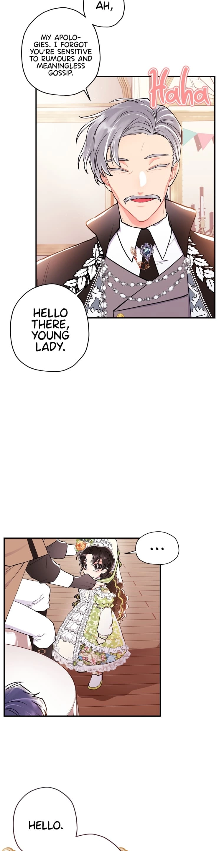 Read The Male Lead's Little Lion Daughter EN Manga Online