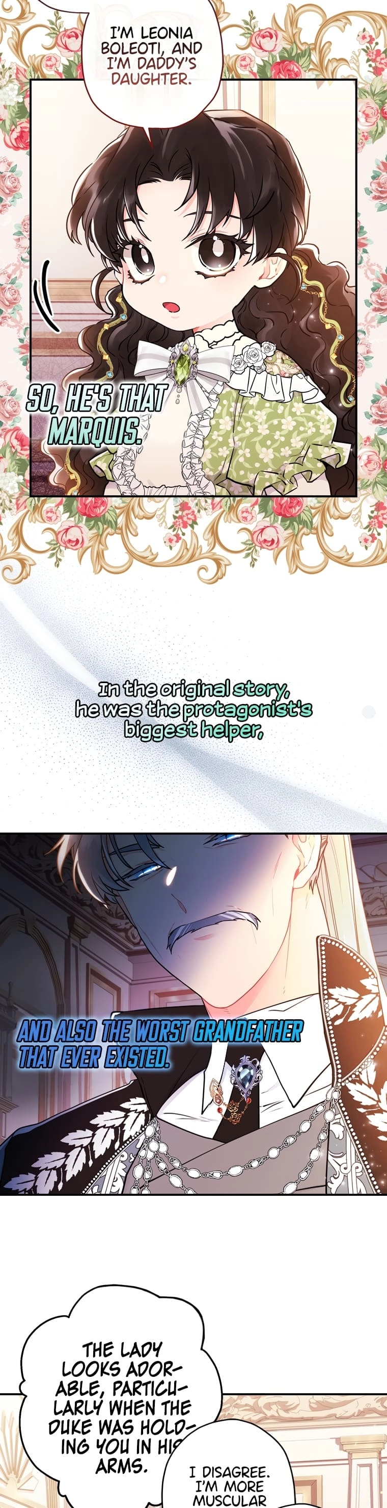 Read The Male Lead's Little Lion Daughter EN Manga Online