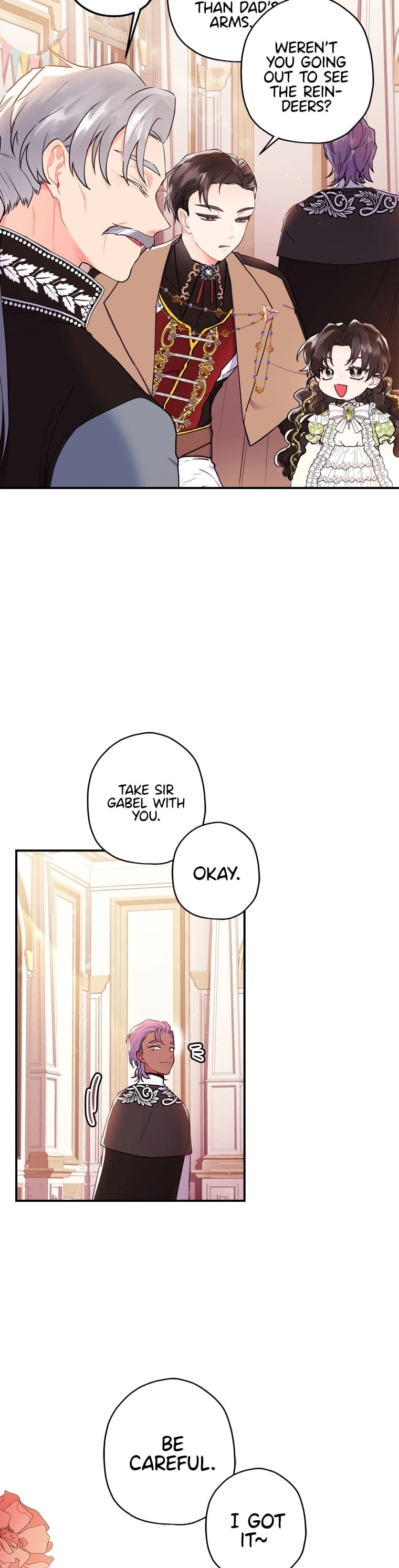 Read The Male Lead's Little Lion Daughter EN Manga Online