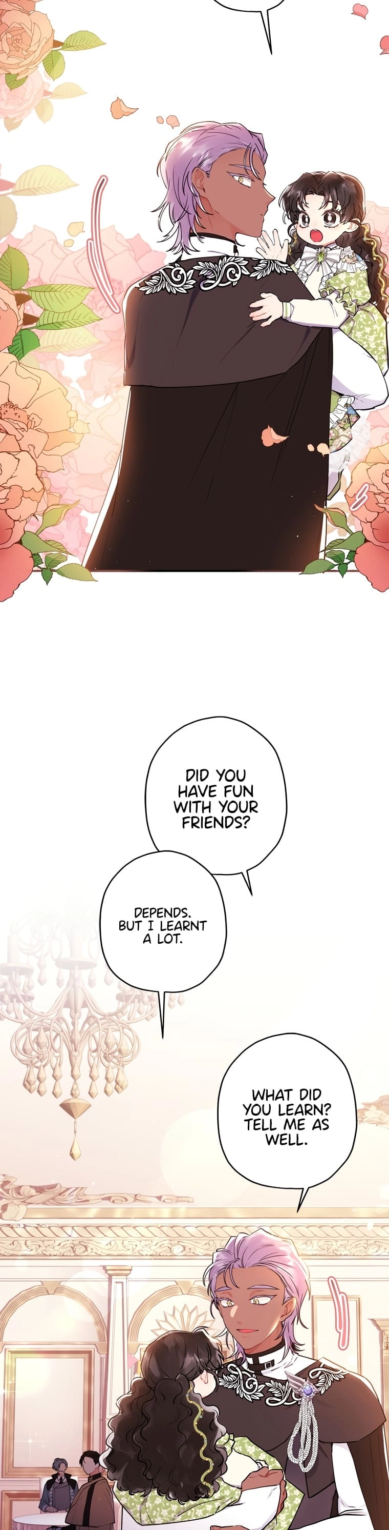 Read The Male Lead's Little Lion Daughter EN Manga Online