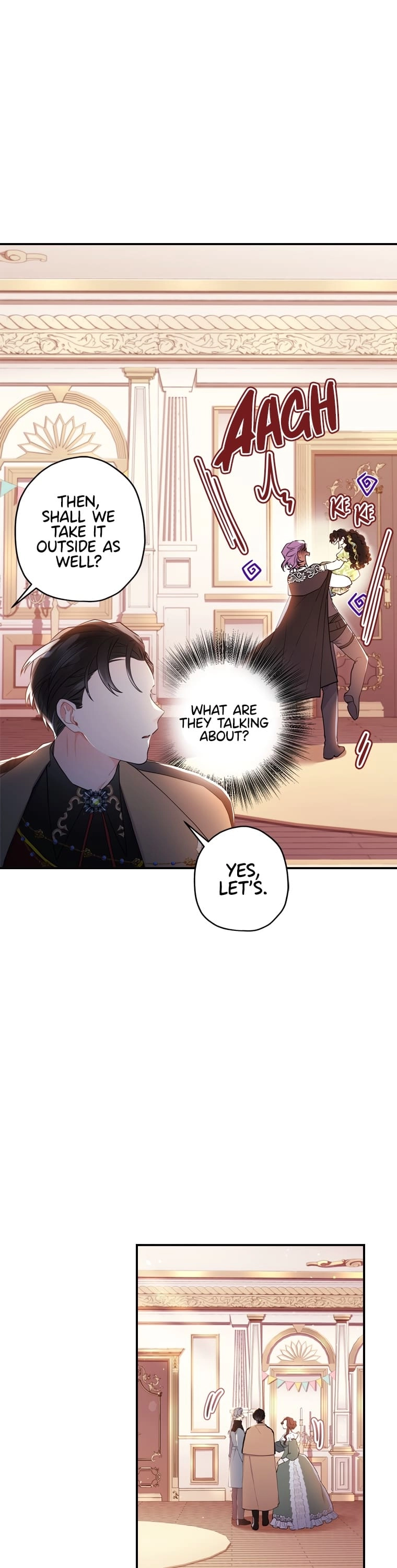 Read The Male Lead's Little Lion Daughter EN Manga Online
