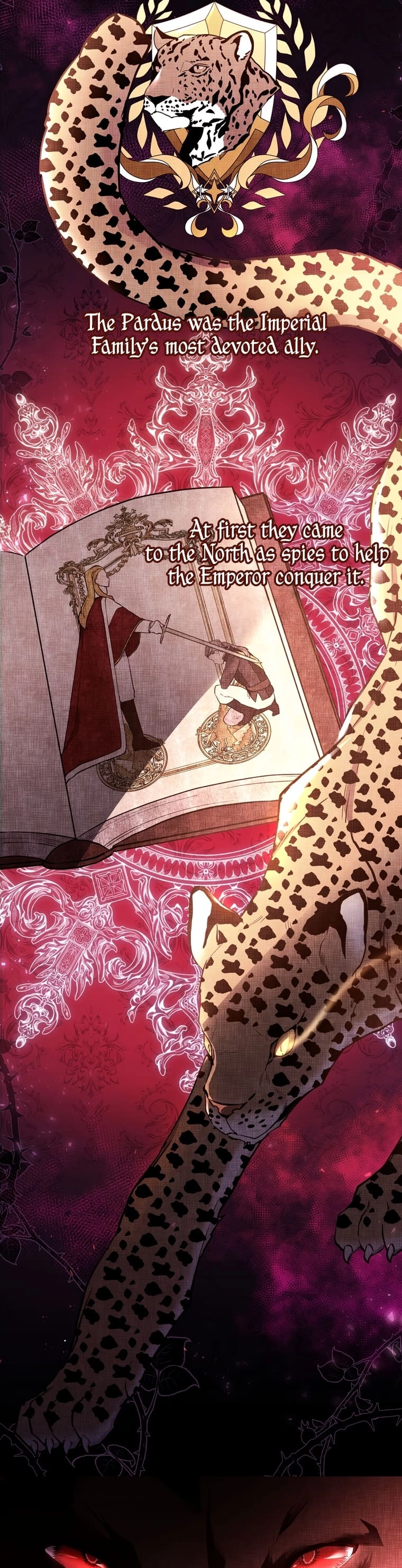 Read The Male Lead's Little Lion Daughter EN Manga Online