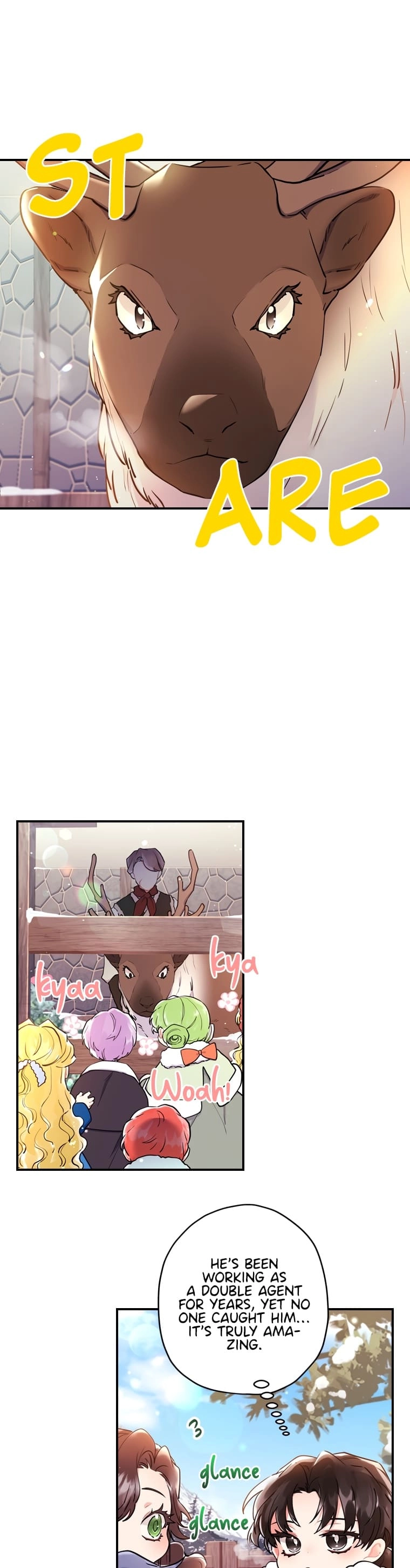 Read The Male Lead's Little Lion Daughter EN Manga Online