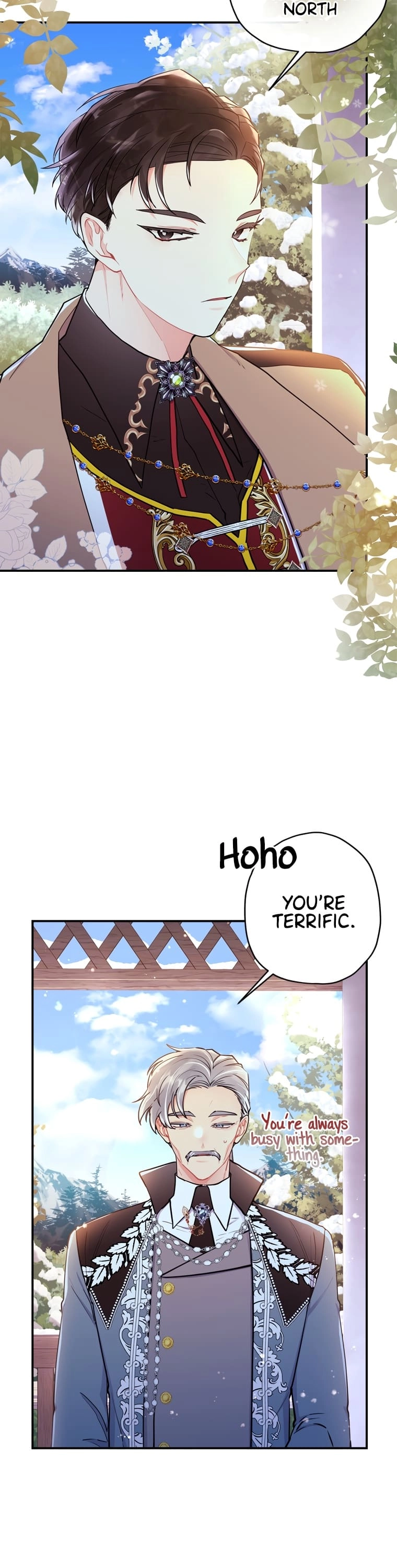 Read The Male Lead's Little Lion Daughter EN Manga Online