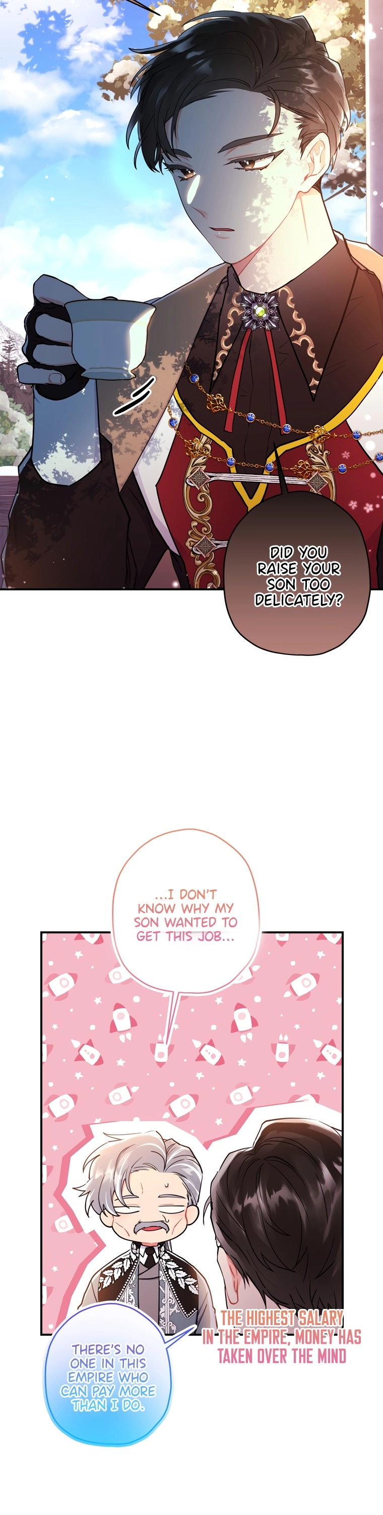 Read The Male Lead's Little Lion Daughter EN Manga Online