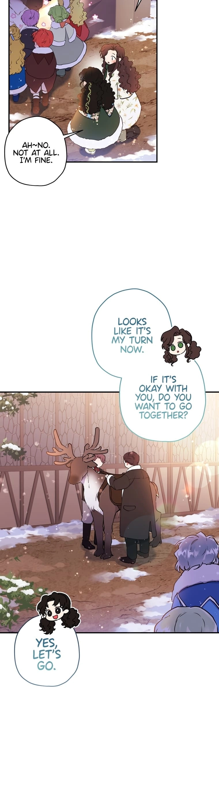 Read The Male Lead's Little Lion Daughter EN Manga Online