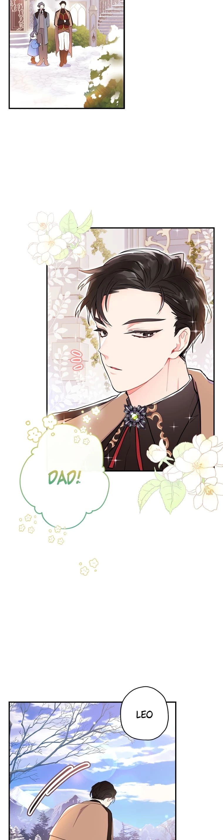 Read The Male Lead's Little Lion Daughter EN Manga Online