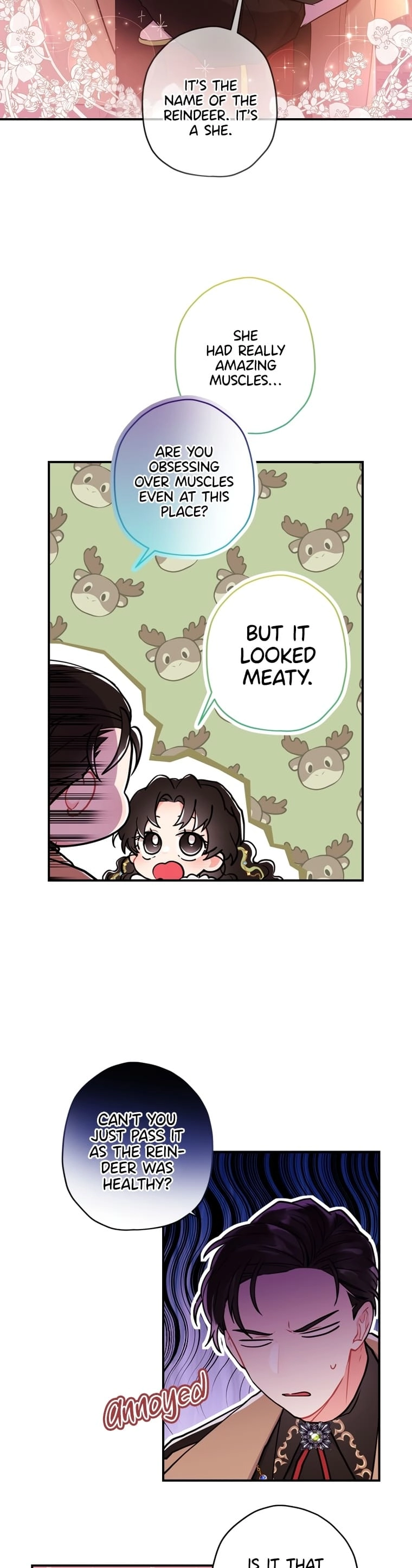 Read The Male Lead's Little Lion Daughter EN Manga Online