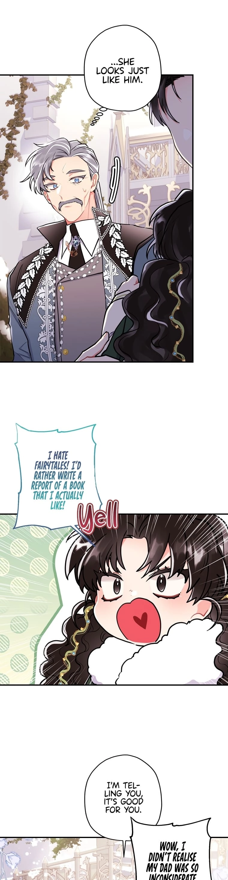 Read The Male Lead's Little Lion Daughter EN Manga Online