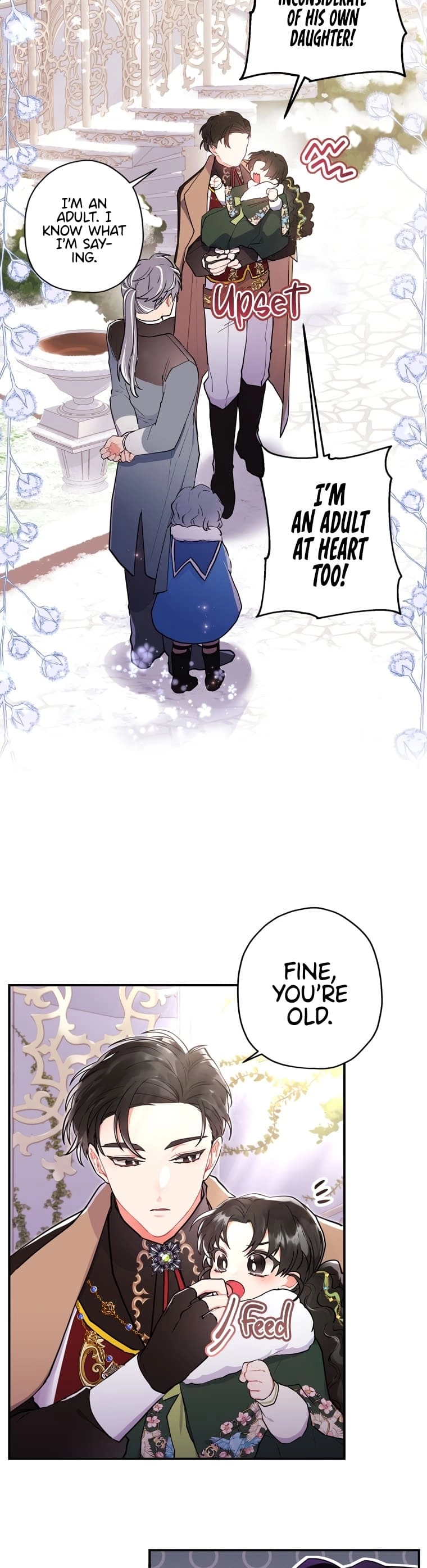 Read The Male Lead's Little Lion Daughter EN Manga Online