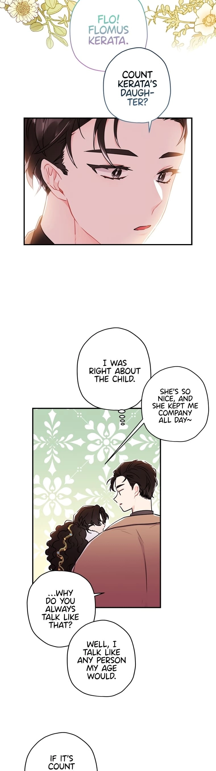 Read The Male Lead's Little Lion Daughter EN Manga Online