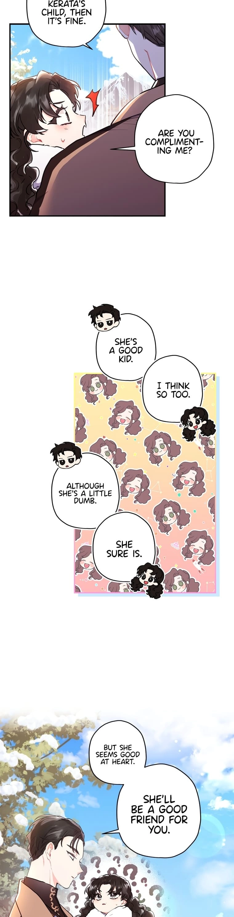 Read The Male Lead's Little Lion Daughter EN Manga Online