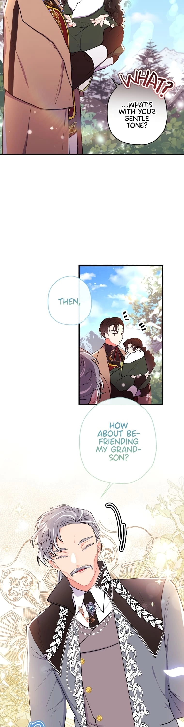 Read The Male Lead's Little Lion Daughter EN Manga Online