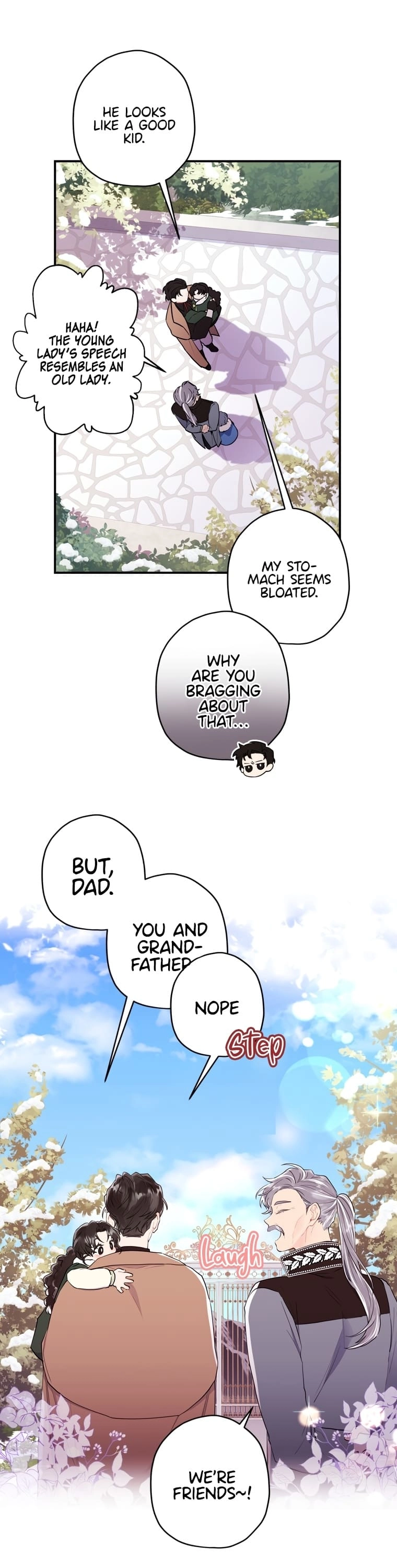 Read The Male Lead's Little Lion Daughter EN Manga Online