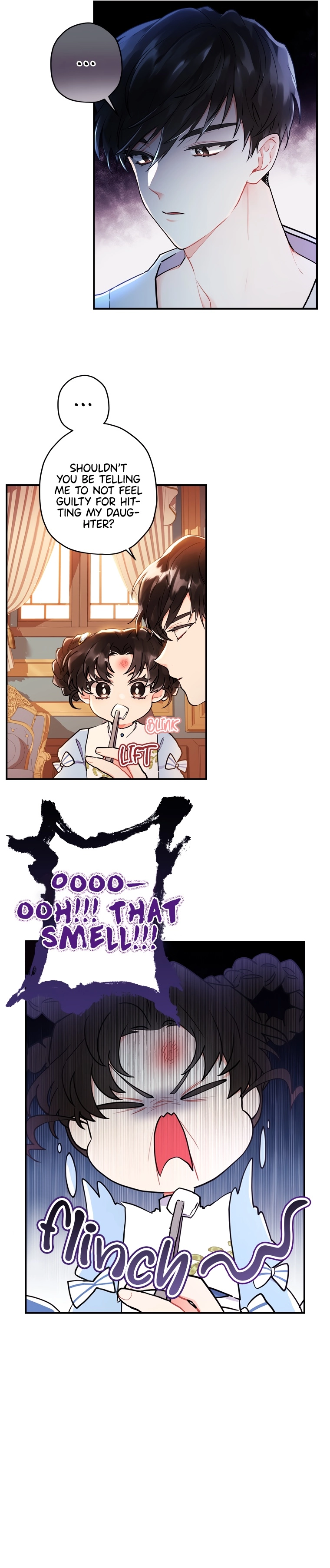 Read The Male Lead's Little Lion Daughter EN Manga Online