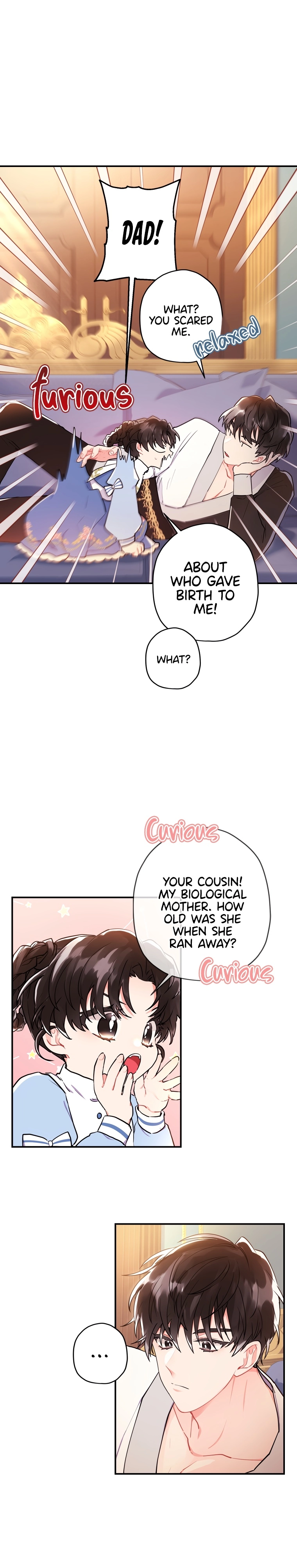 Read The Male Lead's Little Lion Daughter EN Manga Online