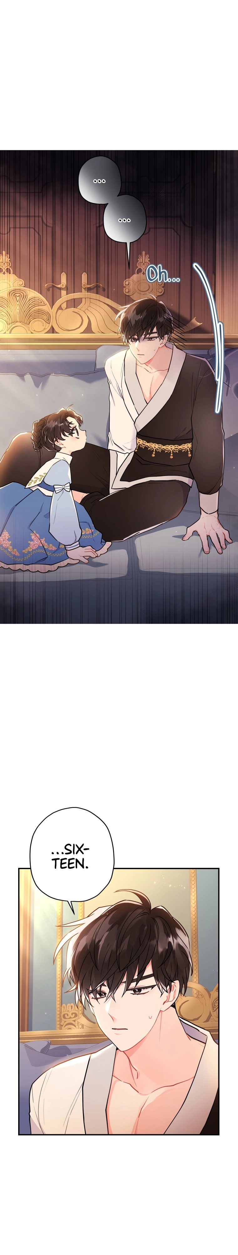 Read The Male Lead's Little Lion Daughter EN Manga Online