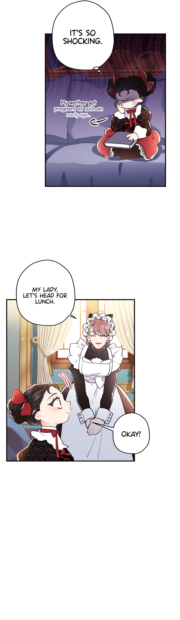 Read The Male Lead's Little Lion Daughter EN Manga Online