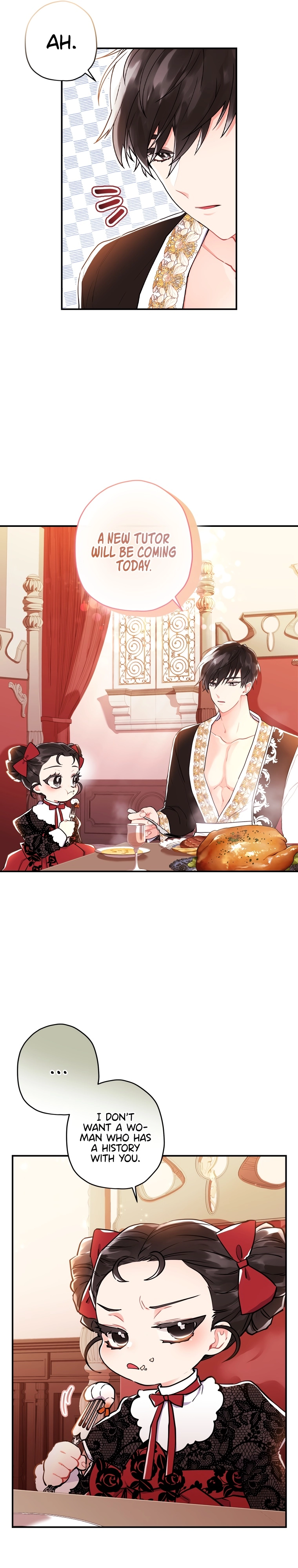 Read The Male Lead's Little Lion Daughter EN Manga Online
