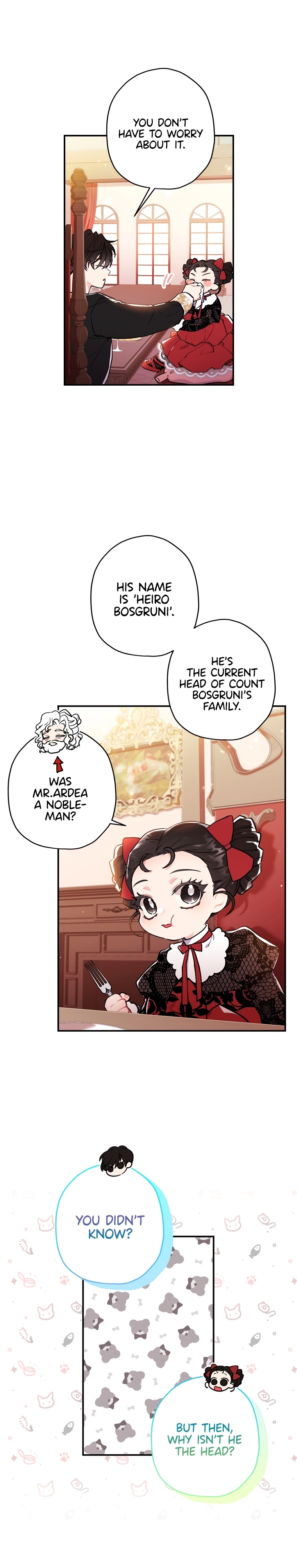Read The Male Lead's Little Lion Daughter EN Manga Online
