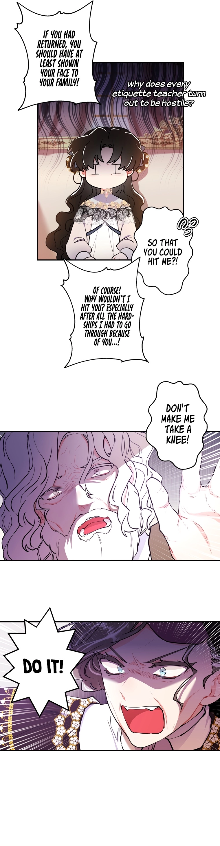Read The Male Lead's Little Lion Daughter EN Manga Online