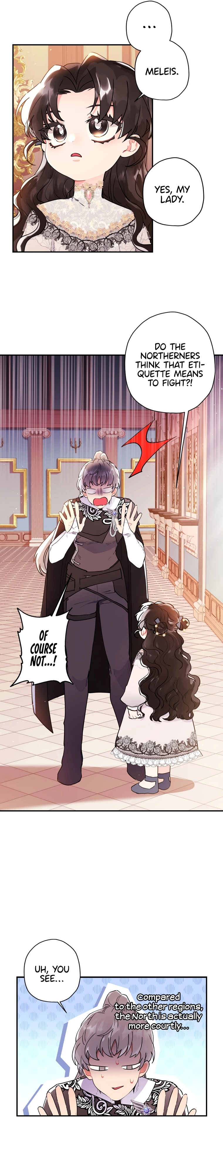 Read The Male Lead's Little Lion Daughter EN Manga Online