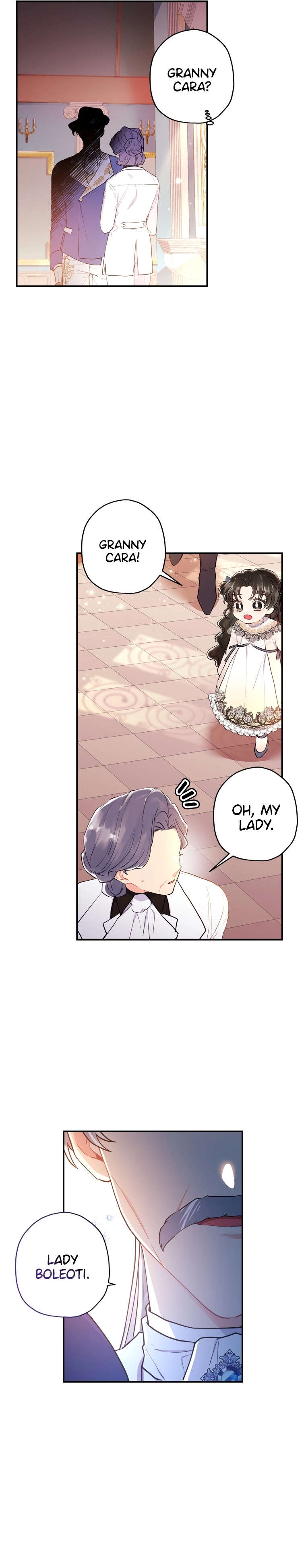 Read The Male Lead's Little Lion Daughter EN Manga Online