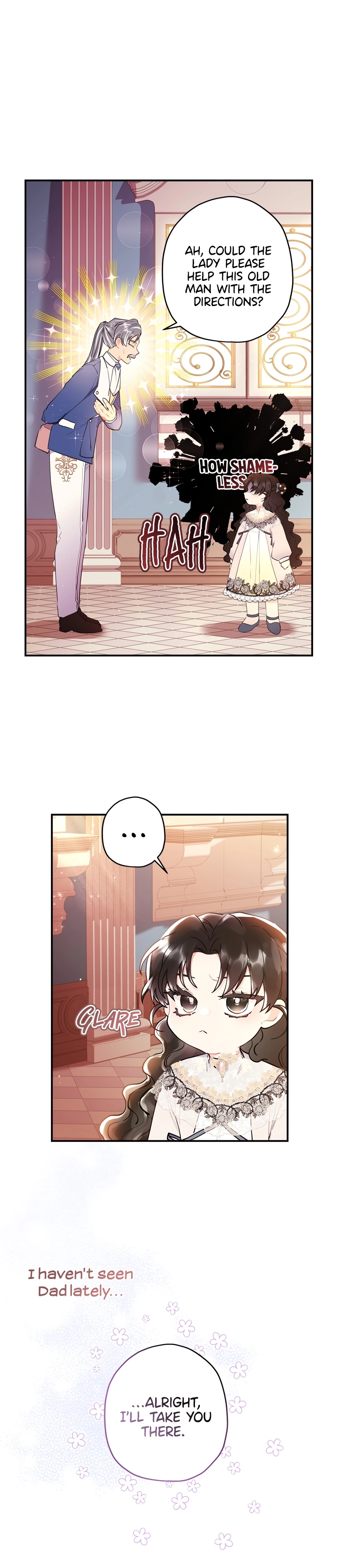 Read The Male Lead's Little Lion Daughter EN Manga Online
