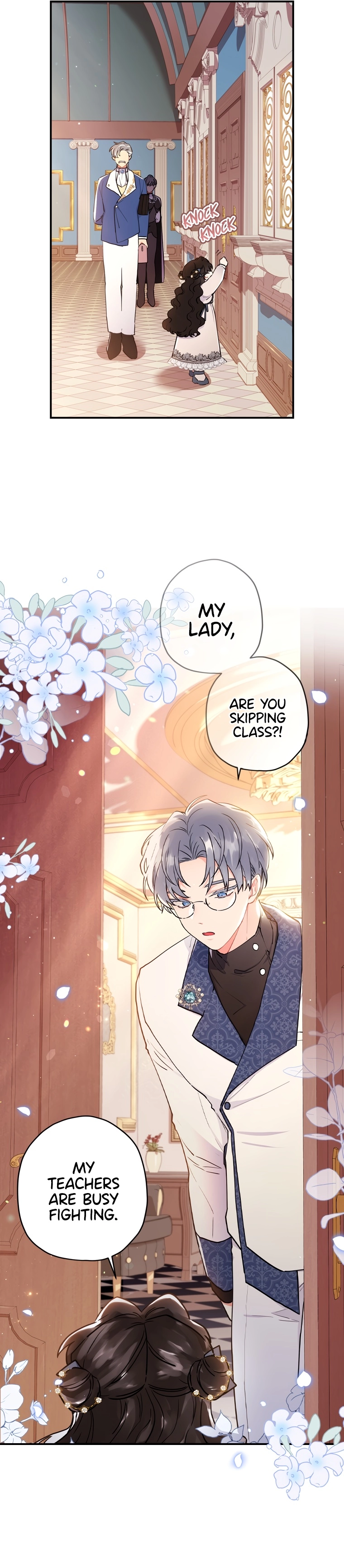 Read The Male Lead's Little Lion Daughter EN Manga Online