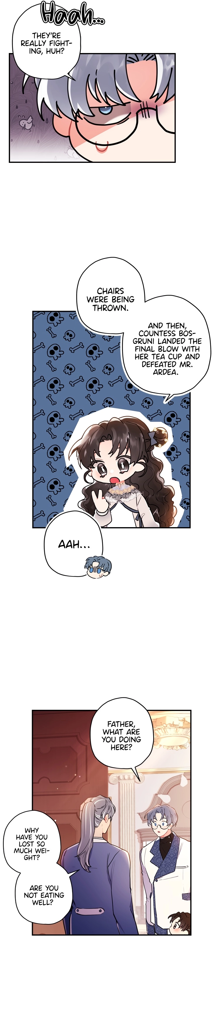 Read The Male Lead's Little Lion Daughter EN Manga Online