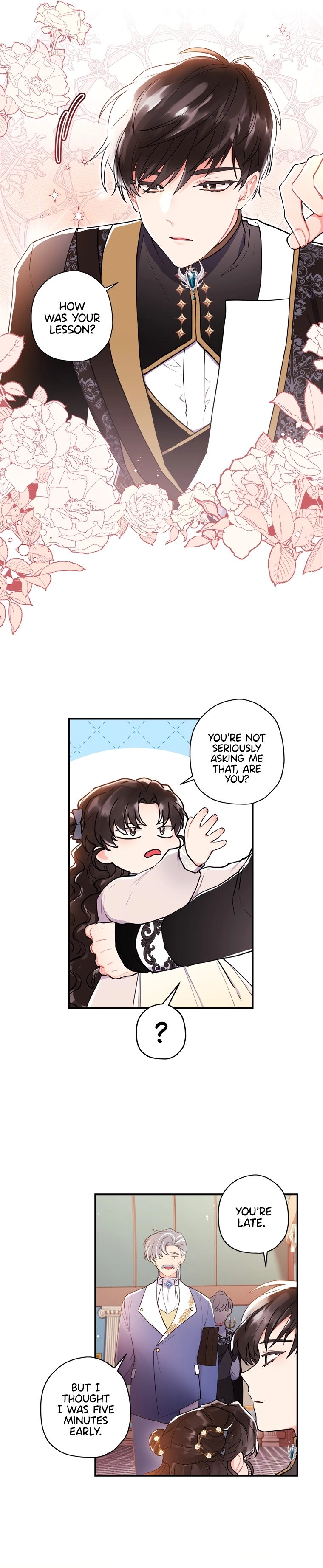 Read The Male Lead's Little Lion Daughter EN Manga Online