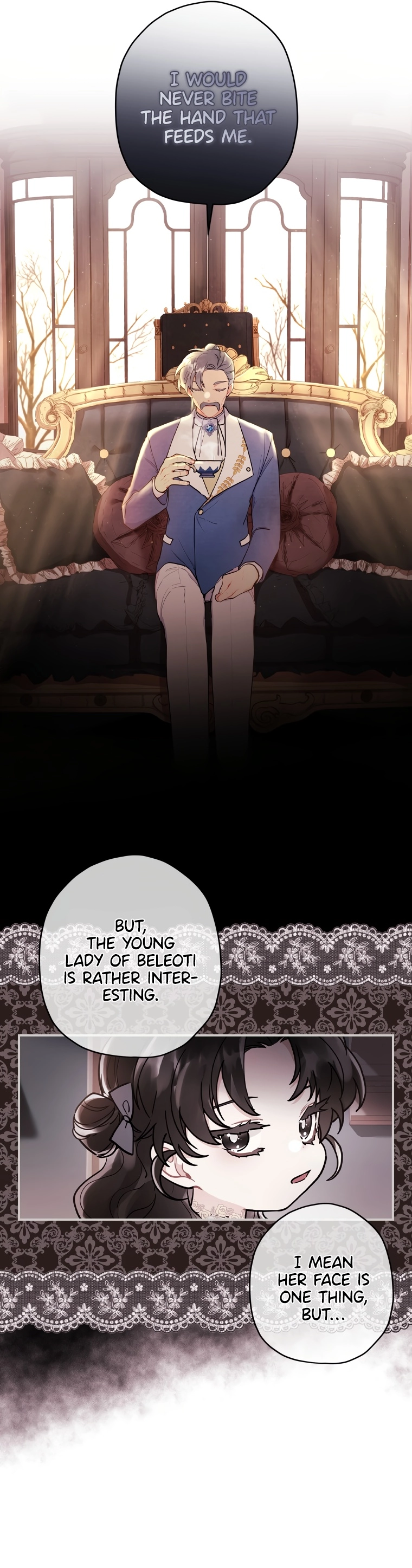 Read The Male Lead's Little Lion Daughter EN Manga Online