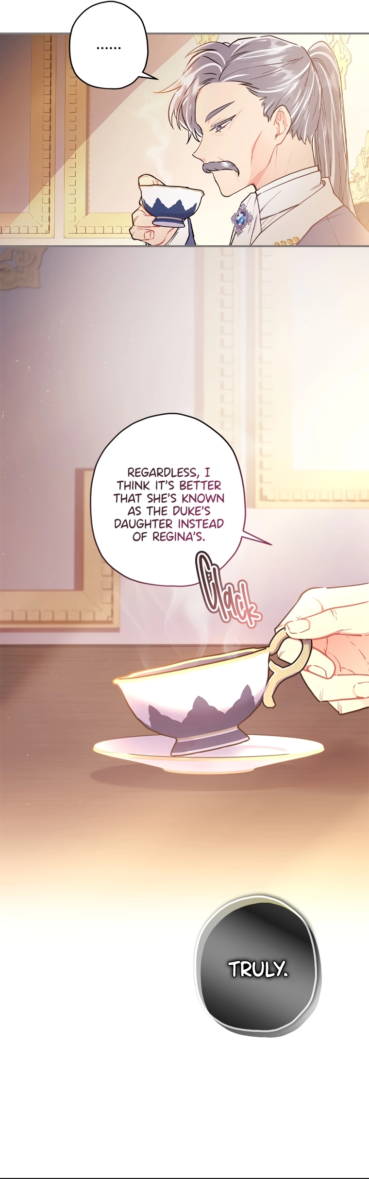 Read The Male Lead's Little Lion Daughter EN Manga Online