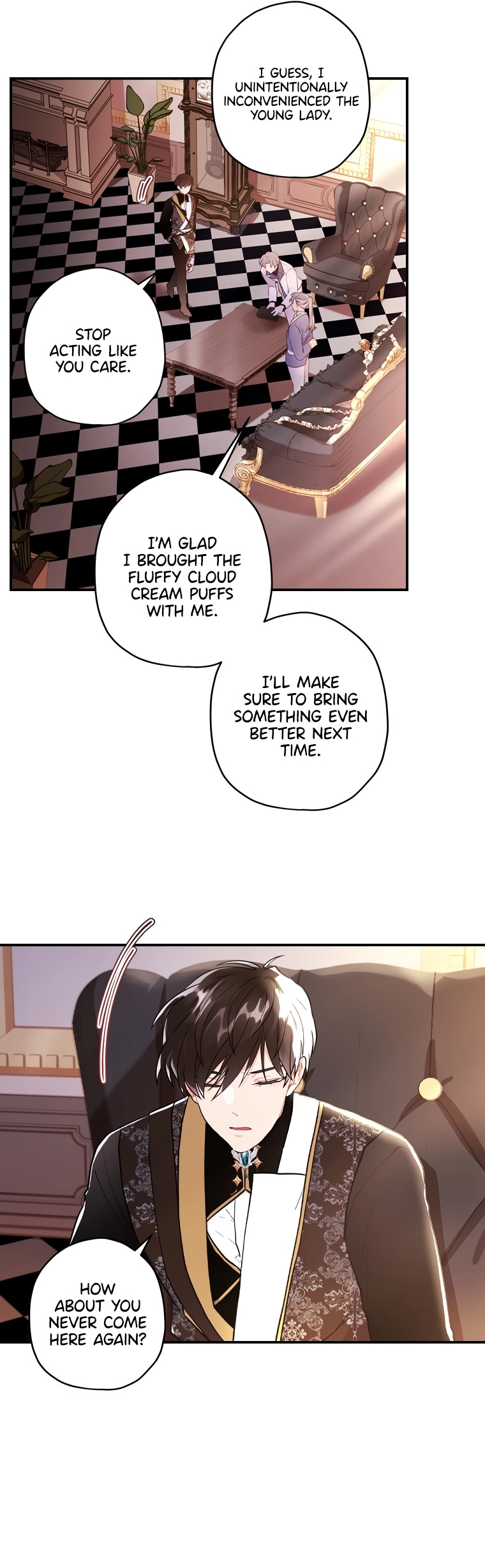 Read The Male Lead's Little Lion Daughter EN Manga Online