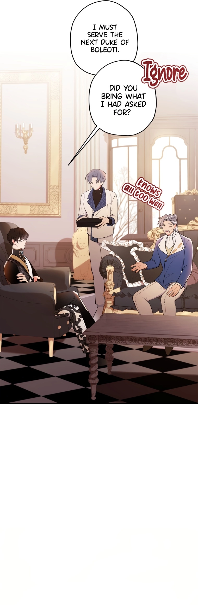 Read The Male Lead's Little Lion Daughter EN Manga Online