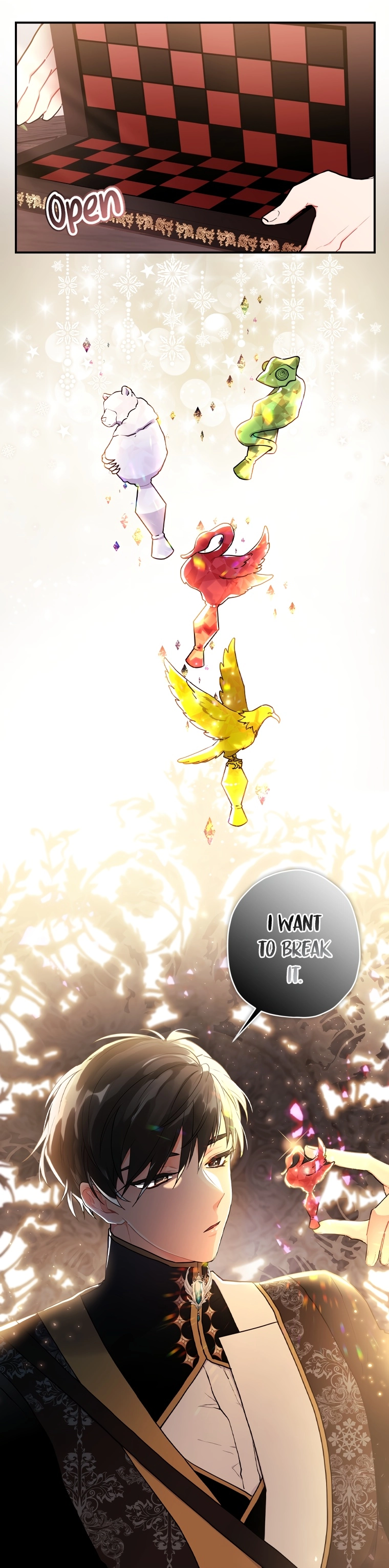 Read The Male Lead's Little Lion Daughter EN Manga Online