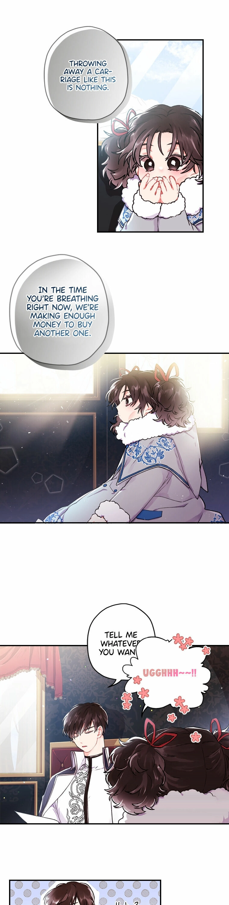 Read The Male Lead's Little Lion Daughter EN Manga Online
